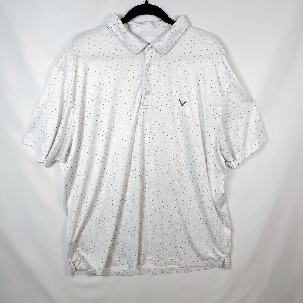 Callaway‎ Opti-Dri Men's XXL Golf Short Sleeve Polo Shirt